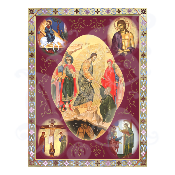 Pascha Card (scenes) (10 Pack)