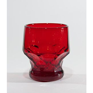 Small Viking Votive Glass (blue)