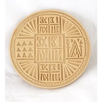 6¼″ Plastic Prosphora Seal