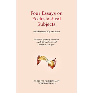 Four Essays on Ecclesiastical Subjects