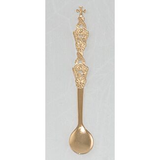 Gold-Plated Sterling Silver Communion Spoon