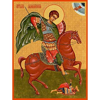 Icon of the Great Martyr Demetrios