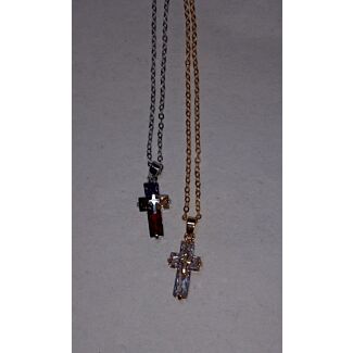  Jeweled Cross with Tiny Cross Inside