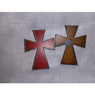 Large Cross Magnet Recycled Metal