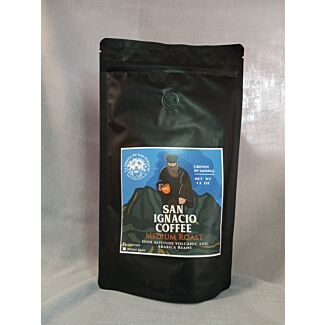 San Ignacio Coffee Ground Medium and Dark Roast 12 oz 