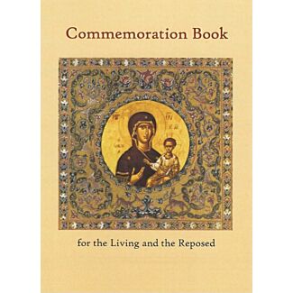 Commemoration Book, for the living and the dead - Theotokos