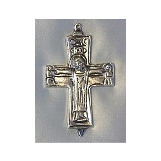 Bronze silver-plated Syro-Palestinian pectoral Cross