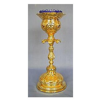 Gold-plated Holy Table lamp