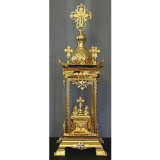 Gold-plated tabernacle - SPECIAL ORDER!