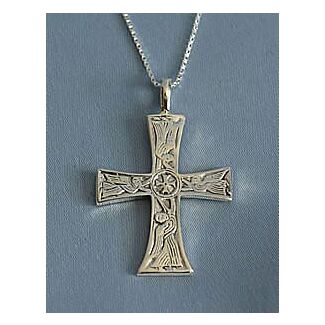 Archangels Cross - silver 