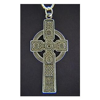 Celtic Cross #1, Sterling Silver (1.75")
