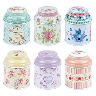 Shabby Chic Candle Tin