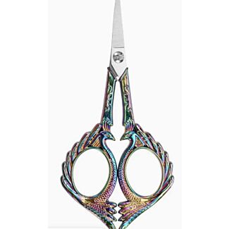 Vintage Style Embroidery Scissors - Peacock Style