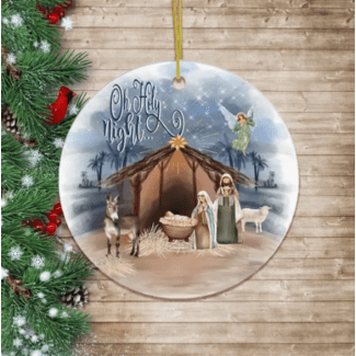 Oh Holy Night Ornament