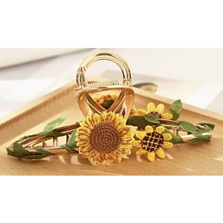 Sunflower  Hair Clip