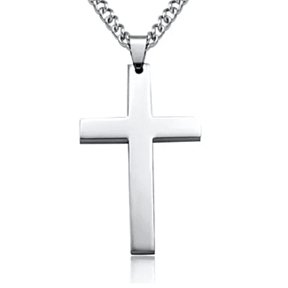 Simple Silver Cross