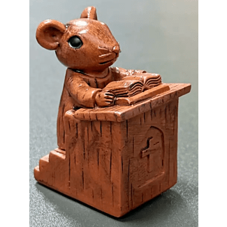 Wooden Church Mouse