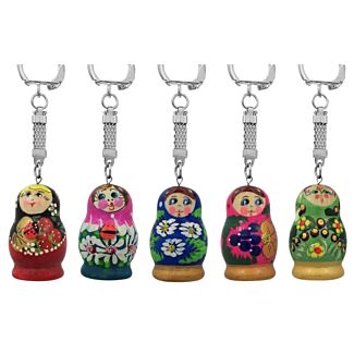 Nesting Doll Key Chain