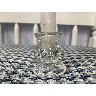 2 1/4" Glass Candle Holder