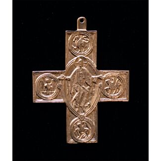 Bronze early English pectoral Cross