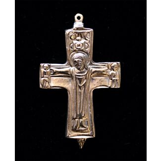 Bronze silver-plated Syro-Palestinian pectoral Cross