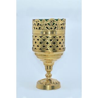 Standing Brass Vigil lamp