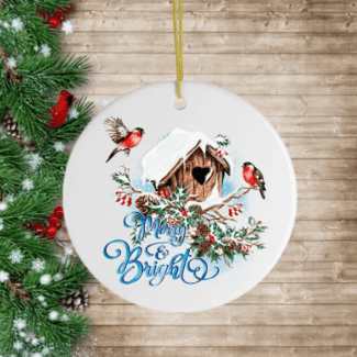 Merry & Bright Ornament