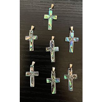 Mother of Pearl Simple Cross