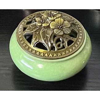 Ceramic Incense burner with top