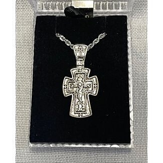 Sterling Silver Crucifix Neck Cross