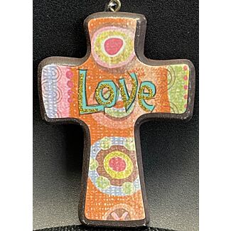 Love Glitter Cross