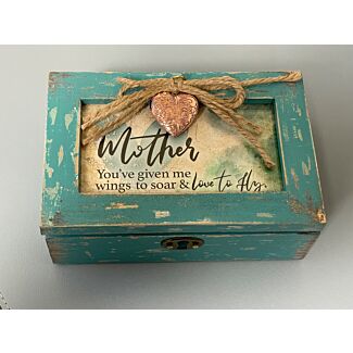 Teal Music Box