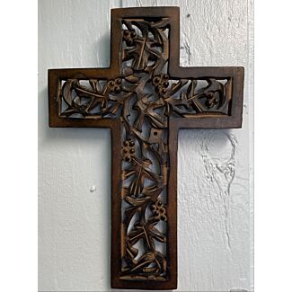 Wooden Carved Cross