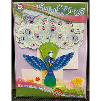 Peacock Pop-up Card