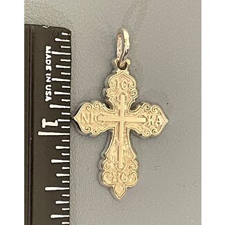 14K Gold Cross  ICXC - SPECIAL ORDER!