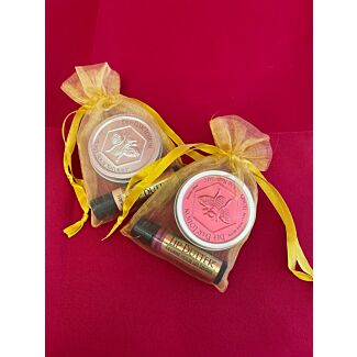 Bee Bar Gift Set Sweet Honey & Raspberry Pomegranate 