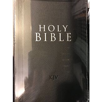 KJV Bible - Black Faux Leather