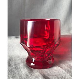 Large Viking votive glass (red)