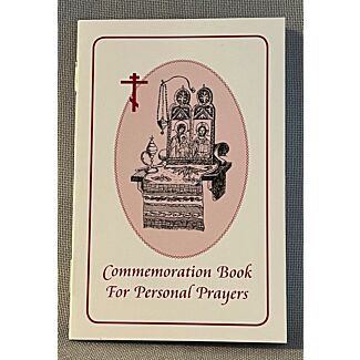 Small Personal Commemoration booklet