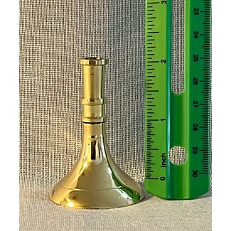 Brass Candle holder with flared base