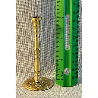 Brass Candlestick with decorated base