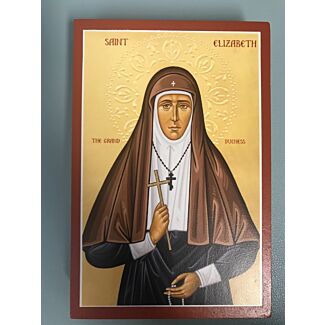 Saint Elizabeth Icon 4x6