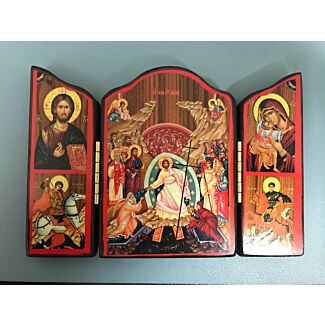 Triptych Resurrection/Annunciation 