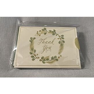Martha Stewart Thank You Cards (set of 6 cards and envelopes)