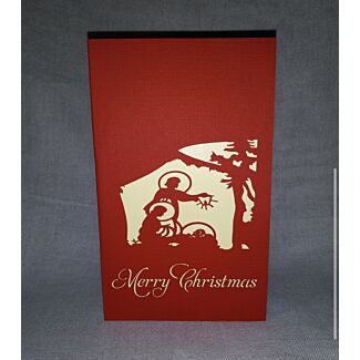 Nativity Scene Pop Up Card