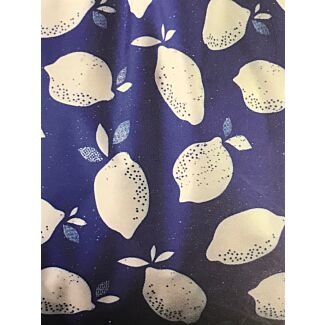 Jumbo Reusable Bag-Blue Lemon