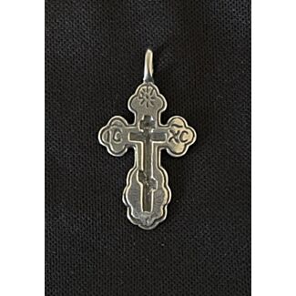 St. Olga Cross - silver (1.125")