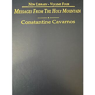 New Library-Volume Four: Messages From The Holy Mountain (Hard Cover)