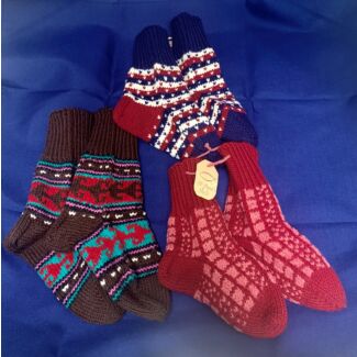 Georgian Handmade Woolen Socks (child)