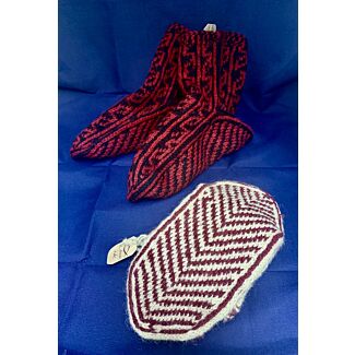 Georgian Handmade Woolen Socks (women's)